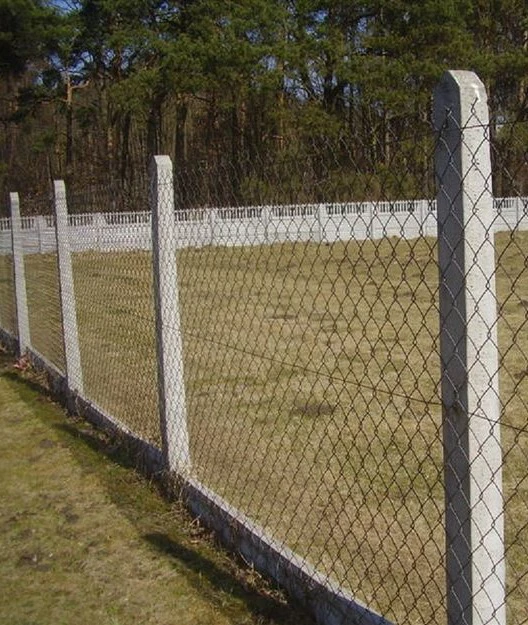 Słupki betonowe do siatki